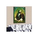 Talya Tablo Talya Yeşil Fon Hz Ali kılıcı Zülfikar 50x70 no-895