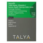 Talya Zencefil Tıbbi Nane Vitamin C 12 Pastil