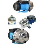 Tam Bakır Sargı ve Metal Dişli Pervane Sistemli Paslanmaz Jet Motor 1hp Motor Gücü Çelik Gövde