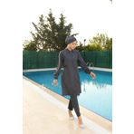 Tam Kapalı Mayo Paraşüt Kumaş Gömlek Yaka