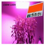 Tam Spektrum 380-840nm Uv Led Dob Topraksız Tarım Bitki Büyütme 150w 220v