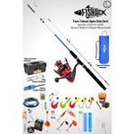 Tam Takım Spin Olta Seti - 210Cm Kamış 5-30Gr / 5000'Lik 3+1Bb Makine - L - At-Çek Olta Takımı