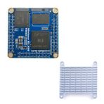 Tam Uyumlu FriendlyELEC NanoPi NEO Core Allwinner H3 Çekirdek Kartı 512 MB Ram 8 GB eMMc Ubuntu Çekirdek Sistemi (Core-H3 + Soğutucu)