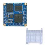 Tam Uyumluluk FriendlyELEC NanoPi NEO Core2 H5 Quad A53 Çekirdek Kurulu 512MB Ram 8GB eMMc Ubuntu Çekirdek Sistemi ile değiştirin (Soğutucu ile Çekirdek Kartı)