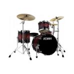 Tama PL40ZS-DCF Davul Seti (Koyu Kiraz) | Starclassic Performer - Profesyonel Set - Lake Cila