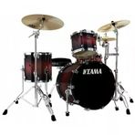 Tama1 Pl40zs-Dcf Tama Pl40zs-Dcf Davul Set Koyu Kiraz