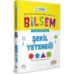 Tamamı Çözümlü 2. Sınıf Bilsem Hazırlık Şekil Yeteneği Seçme Sınavı - Editör Yayınları