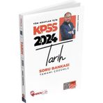Tamamı Çözümlü 2024 KPSS Tarih Soru Bankası Hoca Kafası Yayınları