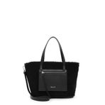 Tamaris Shopper Margitta 32742 Kadın El Çantası Uni, Siyah 100, Ölçü Birimi