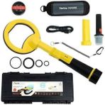 Tambudur Dedektör Pulsedive Scuba Sarı 20 cm + Premium Kum Eleği 3'ü 1 Arada Set - Renkli