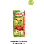 Tamek Meyvelim Vişne Meyve Suyu 27X200 ml