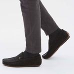 Tamer Tanca 01 20-8877 Y23 Siyah Erkek Deri Loafer Ayakkabı