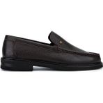 Tamer Tanca 1008 3500 Erkek Hakiki Deri Kahverengi Loafer Ayakkabı