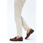Tamer Tanca 537 3189 Y23 Taba Deri Erkek Loafer Ayakkabı