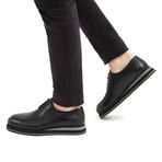 Tamer Tanca 708 4502 SK22/23 Siyah Erkek Deri Casual Ayakkabı