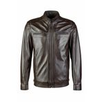 Tamer Tanca 974 TT-01 Kahverengi Deri Erkek Mont