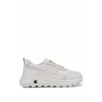 Tamer Tanca Erkek Hakiki Deri Beyaz Sneakers & Spor Ayakkabı 298 3160-30219 ERK AYK SK25-26 KIRIK BEYAZ
