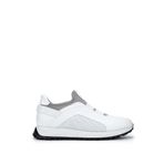 Tamer Tanca Erkek Hakiki Deri Beyaz Sneakers & Spor Ayakkabı 383 6094 ERK AYK Y24 BEYAZ SLVR