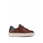 Tamer Tanca Erkek Hakiki Deri Kahverengi Sneakers & Spor Ayakkabı 530 1375 ERK AYK SK25-26 KAHVE DR