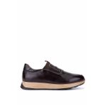 Tamer Tanca Erkek Hakiki Deri Kahverengi Sneakers & Spor Ayakkabı 537 3816 ERK AYK SK25-26 KAHVE DR/STR