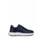 Tamer Tanca Erkek Hakiki Deri Lacivert Sneakers & Spor Ayakkabı 298 3133-8226 ERK AYK SK25-26 LACIVERT
