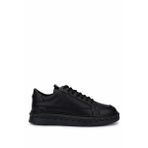 Tamer Tanca Erkek Hakiki Deri Siyah Deri Sneakers & Spor Ayakkabı 352 23159 ERK AYK SK25-26 SIYAH DR