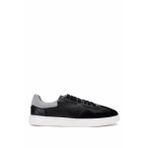 Tamer Tanca Erkek Hakiki Deri Siyah Sneakers & Spor Ayakkabı 1111 10125 ERK AYK Y25 SYH DR/SYH SUET