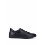Tamer Tanca Erkek Hakiki Deri Siyah Sneakers & Spor Ayakkabı 1174 07 ERK AYK SK25-26 SIYAH DR