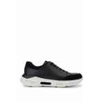 Tamer Tanca Erkek Hakiki Deri Siyah Sneakers & Spor Ayakkabı 298 2931-2526 ERK AYK Y25 SYH NBK/SYH DR