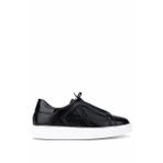 Tamer Tanca Erkek Hakiki Deri Siyah Sneakers & Spor Ayakkabı 530 1375 ERK AYK SK25-26 SIYAH DR