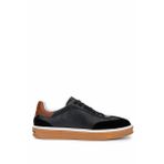 Tamer Tanca Erkek Hakiki Deri Siyah Sneakers & Spor Ayakkabı 978 300 ERK AYK Y25 SIYAH