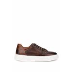Tamer Tanca Erkek Hakiki Deri Taba Sneakers & Spor Ayakkabı 1093 054 ERK AYK Y25 TABA ALK
