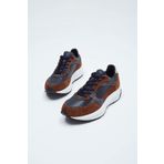 Tamer Tanca Erkek Hakiki Deri Taba Sneakers & Spor Ayakkabı 698 1053-4 ERK AYK SK23/24 TABA SUET/LACI