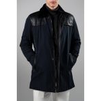 Tamer Tanca Erkek Tekstil & Deri Lacivert Mont 616 MDS-941 Erk Kaban SK25/26 Lacıvert - XL