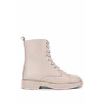 Tamer Tanca Kadın Bej Floter Casual Bot 1145 1988 BN BOT SK25-26 BEJ FLTR