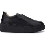 Tamer Tanca Kadın Deri Siyah Floter Sneakers & Spor Ayakkabı 937 01 Bn Ayk SK24-25 Sıyah Fltr