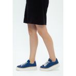 Tamer Tanca Kadın Derı Sneakers & Spor Ayakkabı 937 5022-09 Bn Ayk Y23 - Saks