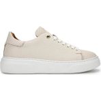 Tamer Tanca Kadın Hakiki Deri Bej Floter Sneakers & Spor Ayakkabı 1145 Z-2501 Bn Ayk Y26 Bej Fltr