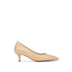 Tamer Tanca Kadın Hakiki Deri Bej Stiletto Ayakkabı 886 01 Bn Ayk SK24-25 S.khv Fsly Bsk