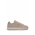 Tamer Tanca Kadın Hakiki Deri Bej Süet/Leopar Sneakers & Spor Ayakkabı 1060 25113 BN AYK Y25 BEJ SUET/LEOPAR