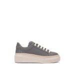 Tamer Tanca Kadın Hakiki Deri Koyu Gri Sneakers & Spor Ayakkabı 937 5022-09 BN AYK Y23 K.GRI FLTR