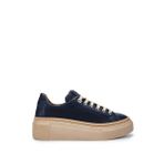 Tamer Tanca Kadın Hakiki Deri Lacivert Sneakers & Spor Ayakkabı 937 5022-09 BN AYK Y23 LACI FLOTER