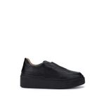 Tamer Tanca Kadın Hakiki Deri Siyah Floter Sneakers & Spor Ayakkabı 937 01 BN AYK SK24-25 SIYAH FLTR
