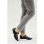 Tamer Tanca Kadın Hakiki Deri Siyah Floter Sneakers & Spor Ayakkabı
