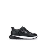 Tamer Tanca Kadın Hakiki Deri Siyah Sneakers & Spor Ayakkabı 231 2904-24 BN AYK Y24 SIYAH/BEYAZ