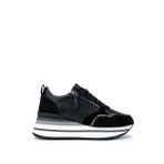 Tamer Tanca Kadın Hakiki Deri Siyah Sneakers & Spor Ayakkabı 923 1021 BN AYK Y24 SIYAH KMBN