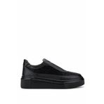 Tamer Tanca Kadın Hakiki Deri Siyah Sneakers & Spor Ayakkabı 937 5022-156 BN AYK SK24-25 SYH FLTR/SYH TAS