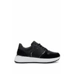Tamer Tanca Kadın Hakiki Deri Siyah Süet Sneakers & Spor Ayakkabı 258 3482 BN AYK SK25-26 SYH SUET/DR/ANT