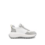 Tamer Tanca Kadın Suni Deri Beyaz/Gri/Lame Sneakers & Spor Ayakkabı