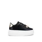 Tamer Tanca Kadın Suni Deri Siyah Analin Sneakers & Spor Ayakkabı